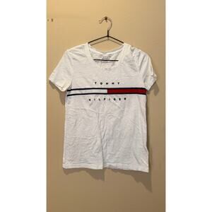 Tommy Hilfiger Logo T Shirt Size XS
